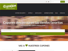 Tablet Screenshot of cupooon.es